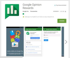 Google Opinion Rewards