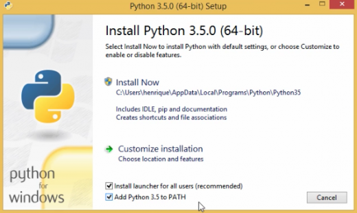 A instalação do Python em S.O’s. diferentes – Vila do Silício