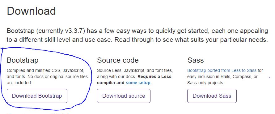Download Bootstrap