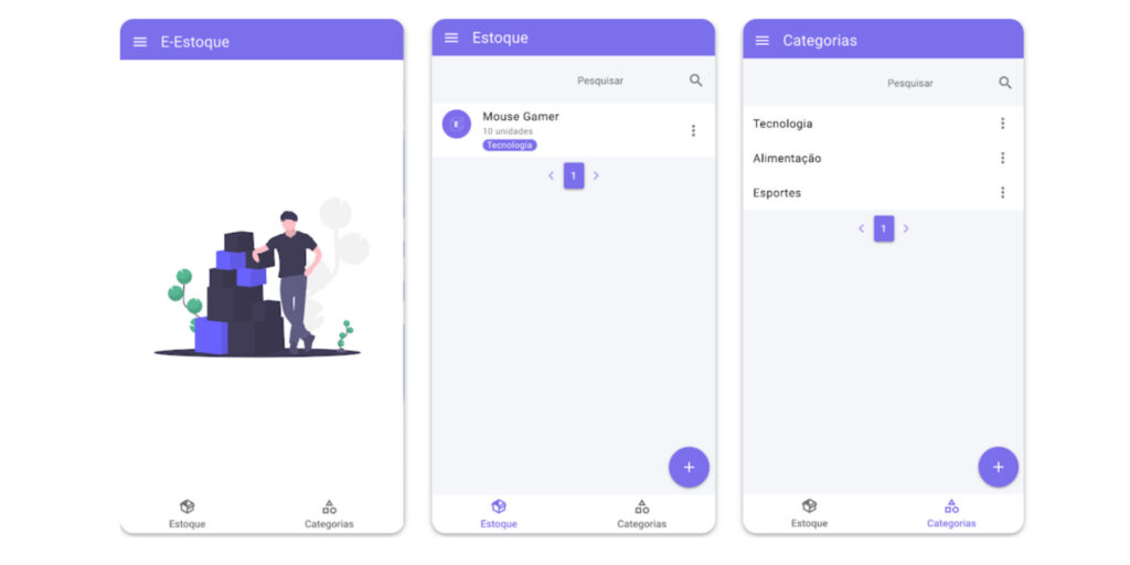 aplicativo de estoque