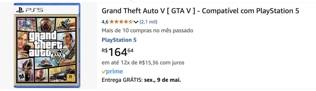 GTA amazon