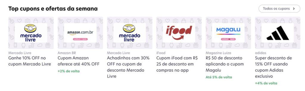 ofertas meliuz casback