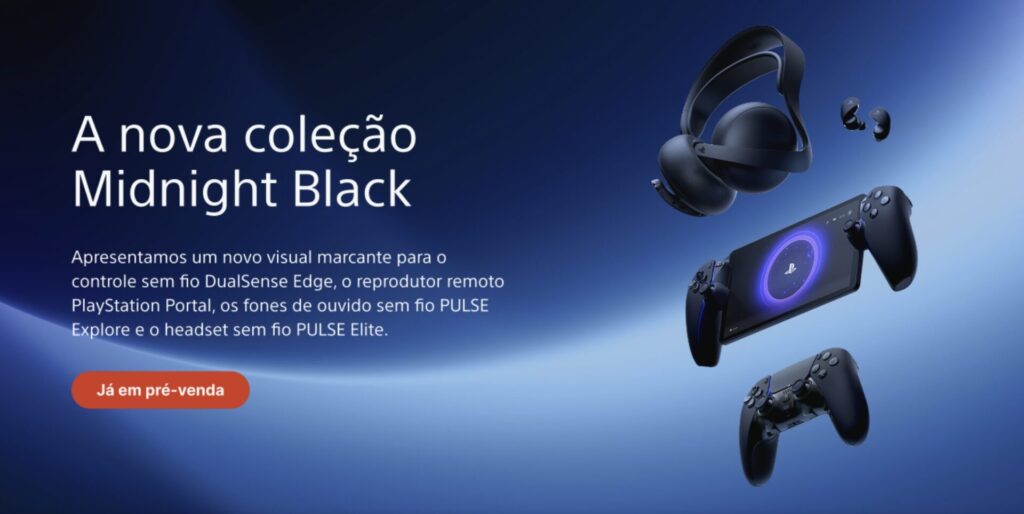A nova coleção Midnight Black