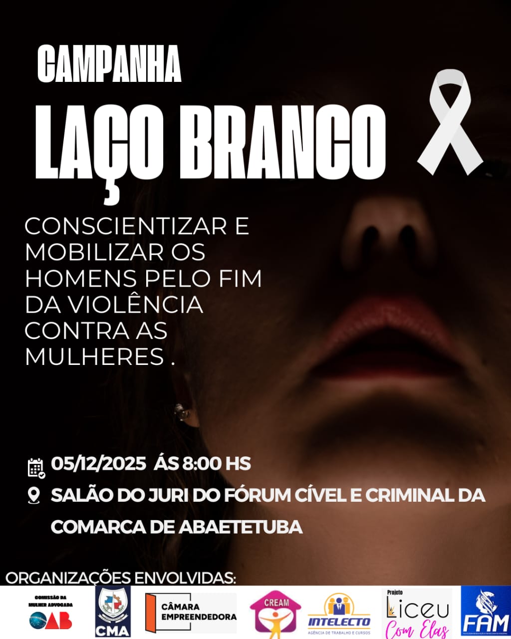 laço branco abaetetuba