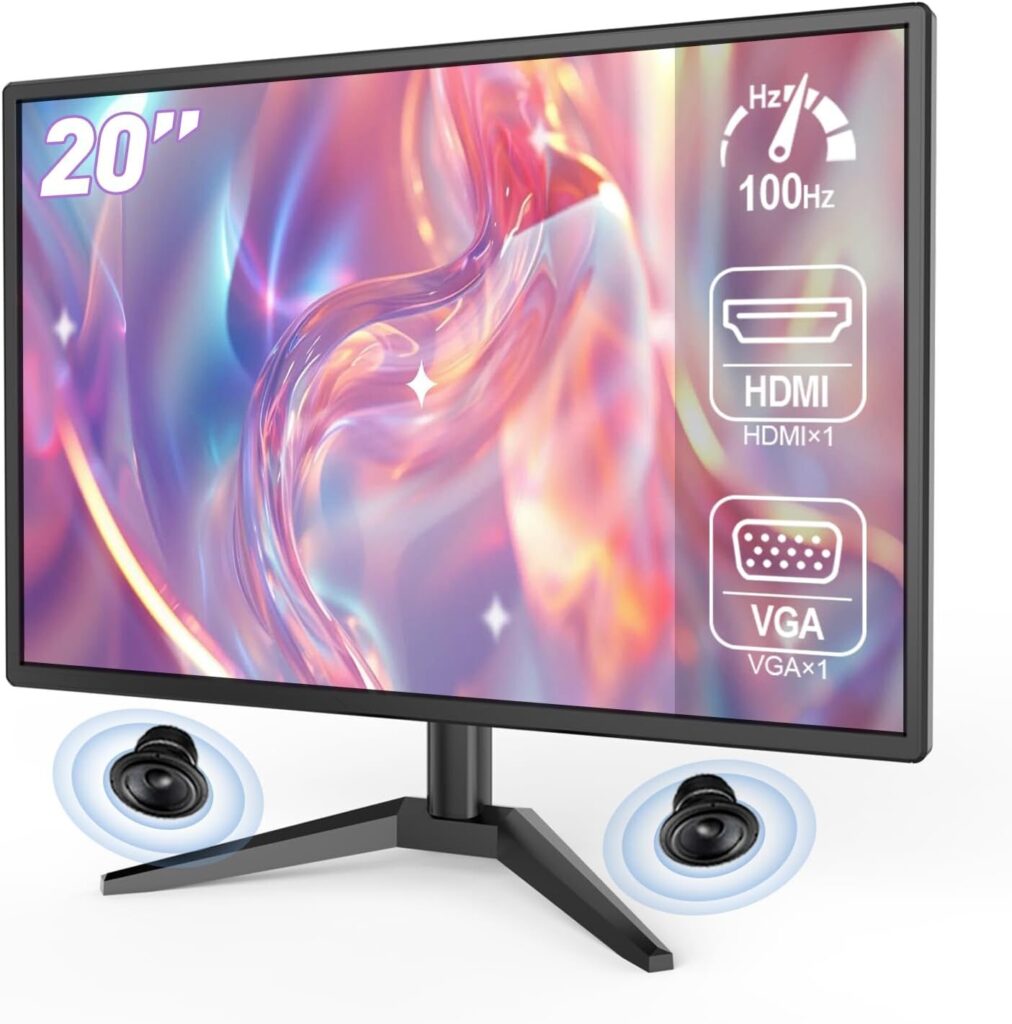 Monitor Gamer 20” 100Hz