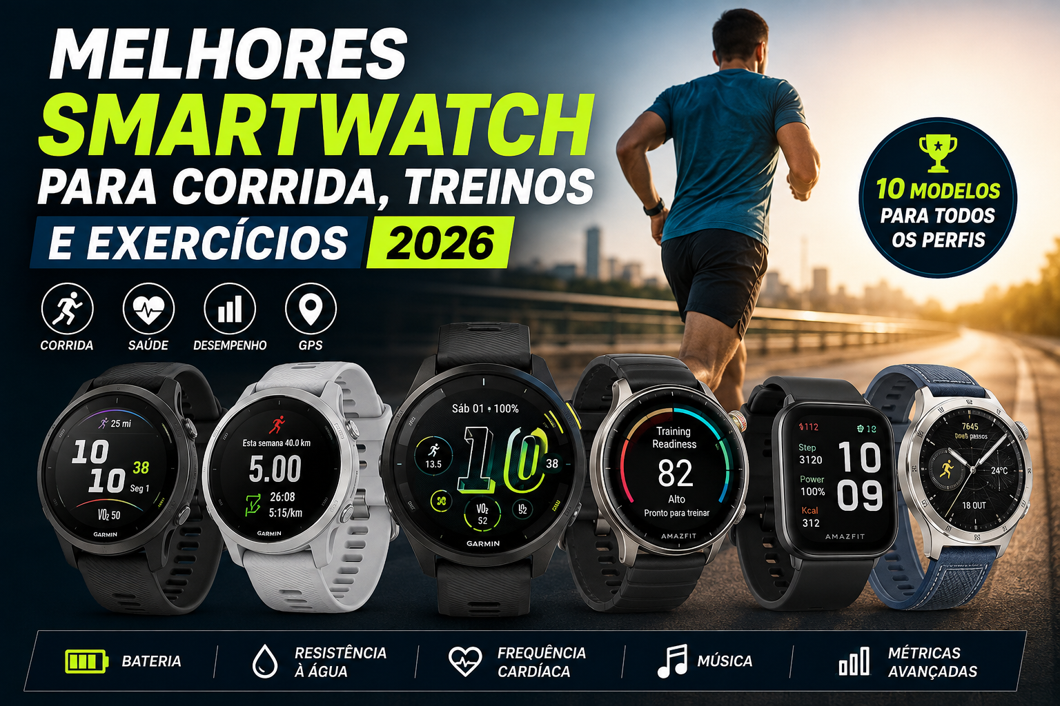 melhores smartwatchs